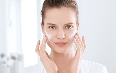 acne make-up: cleanse skin first