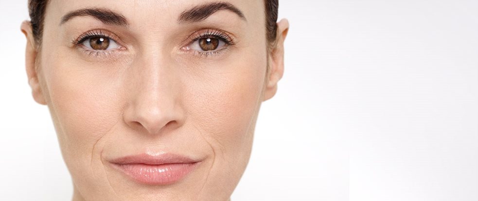 Nahaufnahme des Gesichts einer Frau