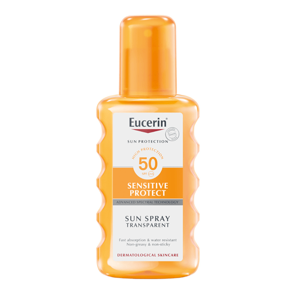 Sun Spray Transparent Sensitive Protect Spf 50 Sunscreen For The Body Eucerin