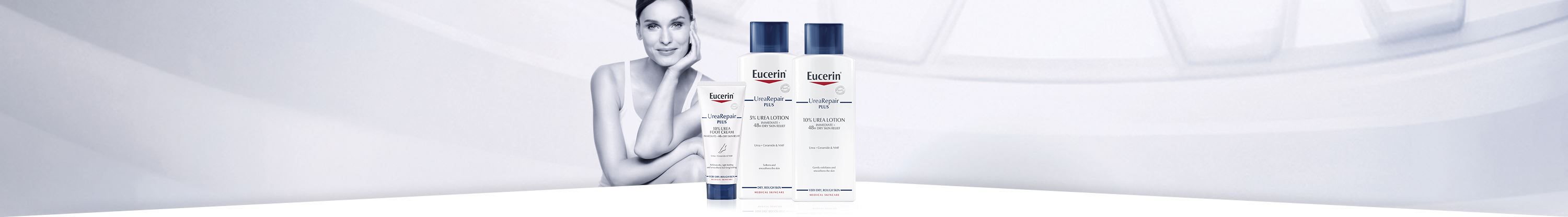 Dry skin products: Eucerin UreaRepair
